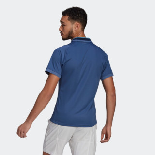 阿迪达斯官网adidas FLFT POLO PB HR 男装夏季网球运动短袖Polo衫GK9531 蓝/酸绿 黄 A/XL(185/104A)