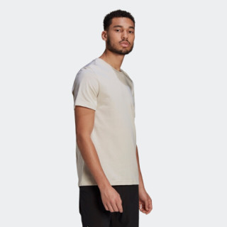 阿迪达斯官网 adidas M SS Q1 TEE AO 男装夏季网球运动短袖T恤GN8071 矾土棕 A/S(175/92A)