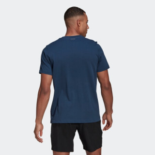 阿迪达斯官网 adidas M SS CAT TEE 男装夏季网球运动短袖T恤GN8059 藏青 A/S(175/92A)