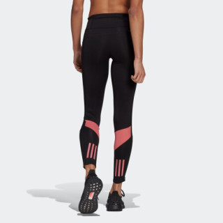 阿迪达斯官网 adidas OWN THE RUN TGT 女装跑步运动服装GR6938 黑色/玫红色 A/L(170/76A)