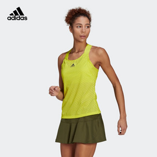 阿迪达斯官网 adidas Y-TANK PB 女装网球运动服装GH7593 酸绿 黄/藏青 A/XL(170/96A)