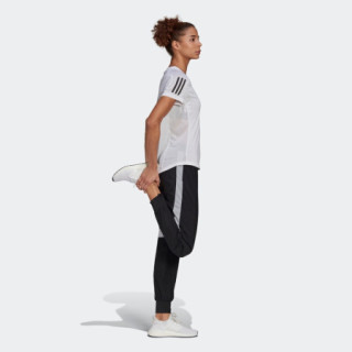 阿迪达斯官网 adidas TRACK PANT女装跑步运动直筒束脚长裤GM1529 黑色/银灰/白 A/XL(170/80A)