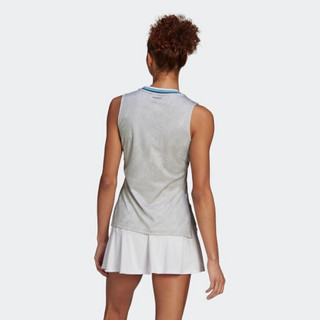 阿迪达斯官网 adidas T MATCH TANK PB 女装网球运动服装GQ2240 白/藏青 A/2XL(175/100A)