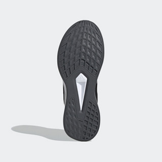 adidas 阿迪达斯 官方DURAMO SL女训练备赛竞速轻盈网面跑步运动鞋 黑色/白色/灰色 40(245mm)
