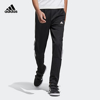 阿迪达斯官网 adidas YB TIRO PANT 3S 大童装训练运动裤子DV1344 黑色/白 J140