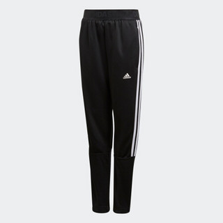 阿迪达斯官网 adidas YB TIRO PANT 3S 大童装训练运动裤子DV1344 黑色/白 J140