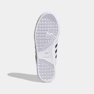 adidas 阿迪达斯 官网三叶草CONTINENTAL 80 STRIPES男女鞋经典运动鞋FX5090 白/藏青蓝/红 44.5(275mm)