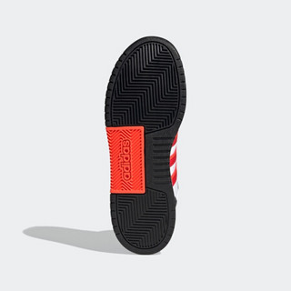 adidas NEO Entrap Mid 男子休闲运动鞋 FZ1110 白/黑/红色 40.5