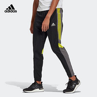 阿迪达斯官网 adidas OTR TRACK PAN 男装跑步运动服装GK5950 黑色/淡灰/酸绿 黄 A/M(175/80A)