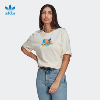 adidas Originals  EGLE联名款 GN4785 女装运动短袖