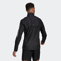 adidas 阿迪达斯 官网 adidas MARATHON JKT 男装跑步运动服装GM1410 黑色/白 A/L(180/100A)