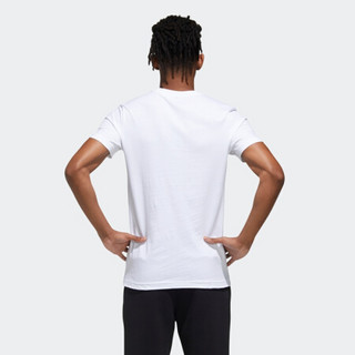 adidas 阿迪达斯 BJ SCRAWL TEE 男子运动T恤 GK4659 白色 S