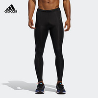 阿迪达斯官网 adidas OTR LONG TGT M 男装跑步运动紧身裤ED9288 黑色 A/XS(170/72A)