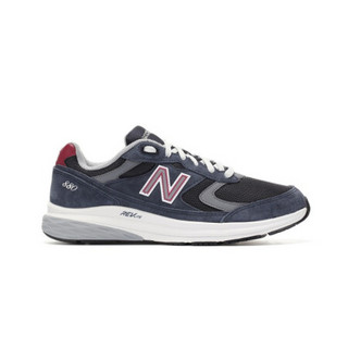 New Balance NB官方秋冬男款Walking 880系列MW880OF3舒适悦轻中底跑步鞋 藏青色MW880NR3 42.5（脚长27cm)