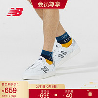 New Balance NB官方春夏中性款PROCT系列PROCTCAB简约经典舒适百搭休闲鞋板鞋 白色PROCTCAA 36（脚长22cm)