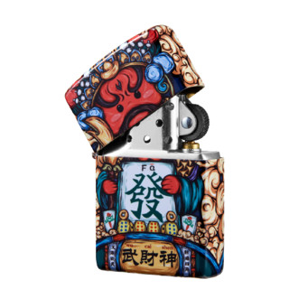 ZIPPO 之宝 东来也联名 LOTLIZ31-0009-C01 打火机 武财神