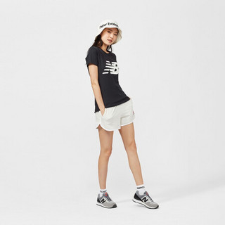 New Balance NB官方春夏女款AWS01501简约经典百搭时尚休闲舒适透气基础针织运动短裤 SAH AWS01501 XS