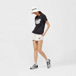 New Balance NB官方春夏女款AWS01501简约经典百搭时尚休闲舒适透气基础针织运动短裤 SAH AWS01501 XS