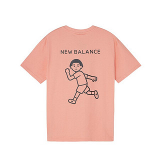 New Balance NB官方春夏女款AWT02379NORITAKET舒适短袖T恤 PCH AWT02379 M