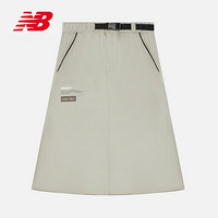 new balance 夏季新款女子运动休闲百搭宽松半身裙 NWA34012-BEI