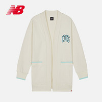 New Balance NB官方秋冬女款AWT03339简约经典百搭时尚休闲Logo标识基础针织外套 AGA XS