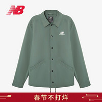 New Balance NB官方秋冬男款NQA89011夹棉休闲简约舒适时尚运动棉服 GRN NQA89011 L