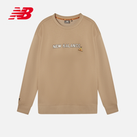 New Balance NB官方秋冬中性款NCA89053简约舒适卡通印花卫衣/套头衫 BEI NCA89053 XL