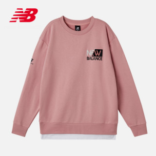 New Balance NB官方2021新款男款AMT11314简约经典百搭时尚舒适休闲卫衣/套头衫 CYK AMT11314 S