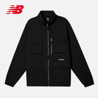 New Balance NB官方2021新款男款AMJ11322休闲简约舒适时尚百搭梭织夹克/外套 BK AMJ11322 XL