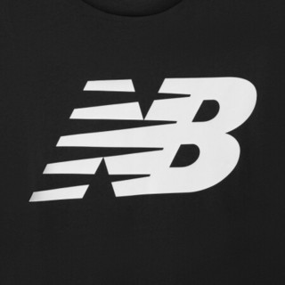 New Balance NB官方2021新款男款MT03919简约时尚LOGO舒适圆领T恤 BK MT03919 XL