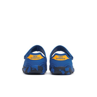 New Balance nb童鞋  夏季 男童女童0~4岁 儿童魔术贴凉鞋IO208MG2 蓝色 IO208RB2 22.5