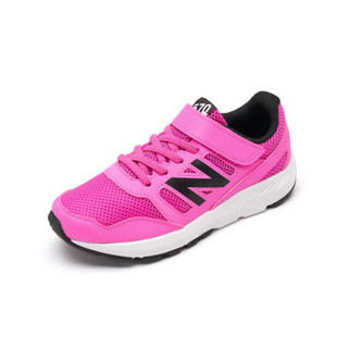 New Balance nb童鞋 男童女童4~14岁 儿童运动鞋YT570PW 玫红色 YT570PW 36