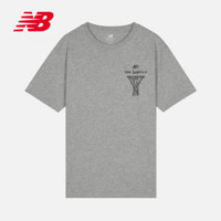 New Balance NB官方2021新款男款MT03615简约百搭舒适圆领针织T恤 AG MT03615 S