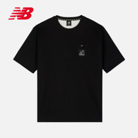 New Balance NB官方2021新款男款MT11582舒适透气简约百搭休闲圆领T恤 BK MT11582 2XL