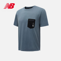 New Balance NB官方2021新款男款MT03173时尚简约舒适运动针织T恤 OGR MT03173 M