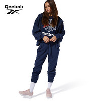 Reebok锐步 运动经典CL FT PANTS女子长裤 DT7248_藏蓝色 XL