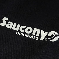 Saucony索康尼 女子新款透气宽松休闲潮流运动针织长裤女380228110031 黑 M