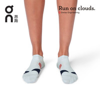 On昂跑 隐形舒适女款跑步短袜Low Sock Grey/Midnight 灰/午夜黑 XS