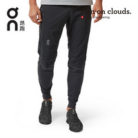 On昂跑 全天候男款跑步长裤 Running Pants Black 黑 XXL