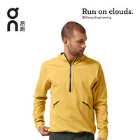 On昂跑 舒适透气男款防风防水夹克 Waterproof Anorak Mustard  芥末黄 XL