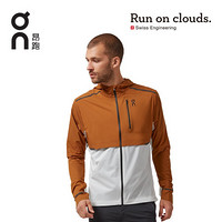 On昂跑 全天候轻量防护男款夹克 Weather Jacket Pecan / White  核桃色 / 白 L