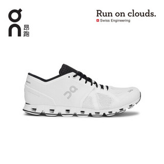 On昂跑 轻量减震多功能男款运动透气跑步鞋 Cloud X White/Black/白/黑 46 US(M11.5)