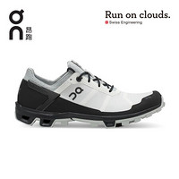 On昂跑 秋冬新款 防滑减震男款越野竞速跑鞋 Cloudventure P White | Black/黑/白 40.5 US(M7.5)