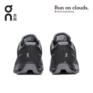 On昂跑 轻量减震男款防水越野跑鞋 Cloudventure Waterproof Black | Graphit/黑 43 US(M9.5)