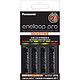 eneloop 爱乐普 KJ55HCC04C 7号电池 充电电池套装 黑色