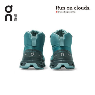 On昂跑 女款轻量防水徒步登山靴 Cloudrock Waterproof Storm/Wash 风暴蓝/水洗蓝 36 US(W5)