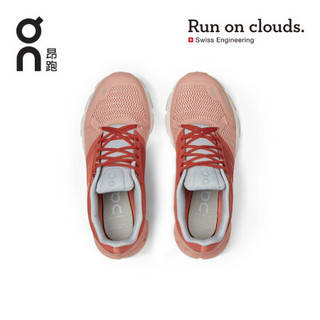 On昂跑 轻量减震支撑型女款跑步鞋 Cloudflyer Ginger/White 姜红/白 40 US(W8.5)