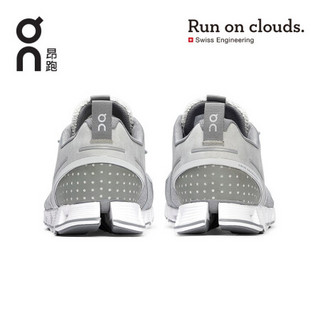 On昂跑 全天候女款城市街头跑鞋 Cloud Terry Silver/银 42 US(W10)