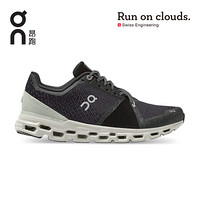 On昂跑 减震透气稳定支撑男款路跑鞋 Cloudstratus NC Black/Mineral 墨/石绿 46 US(M11.5)