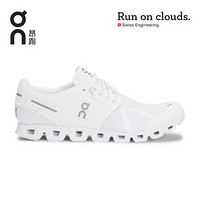 On昂跑 全天候轻量透气舒适男款运动跑步鞋 Cloud All White/纯白 47.5 US(M12.5)